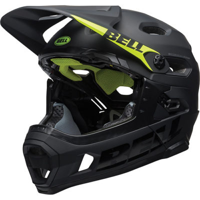 Detachable Chinbar Full Face Mountain Bike MTB Bell Super 3R MIPS Helmet 2019 