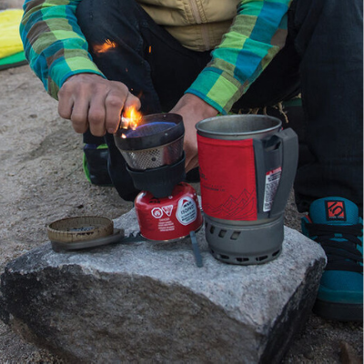 Best Backcountry Canister Stove: Lighting the stove - Gear Hacker
