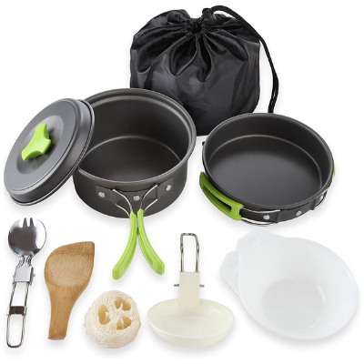 MalloMe Camping Cookware Mess Kit: Best Camp Cookware Review - Gear Hacker